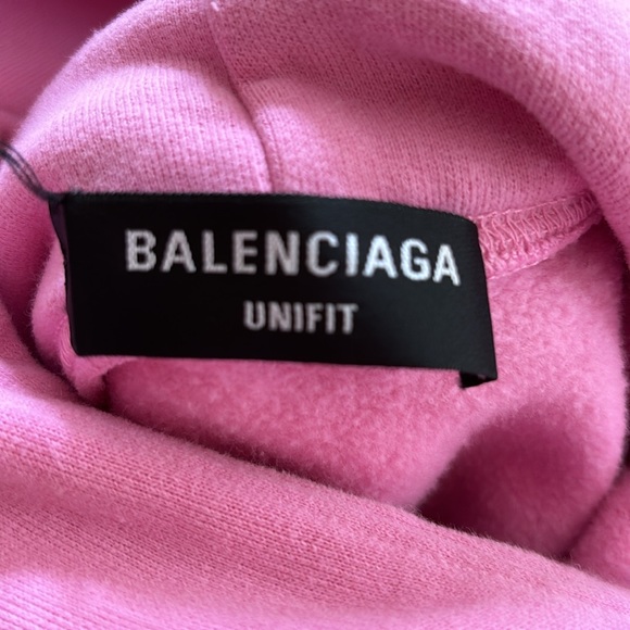 Balenciaga GAY PRIDE 2021 Pink Hoodie w/Designer Box - Picture 8 of 10